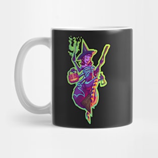 Halloween Spider Witch Mug